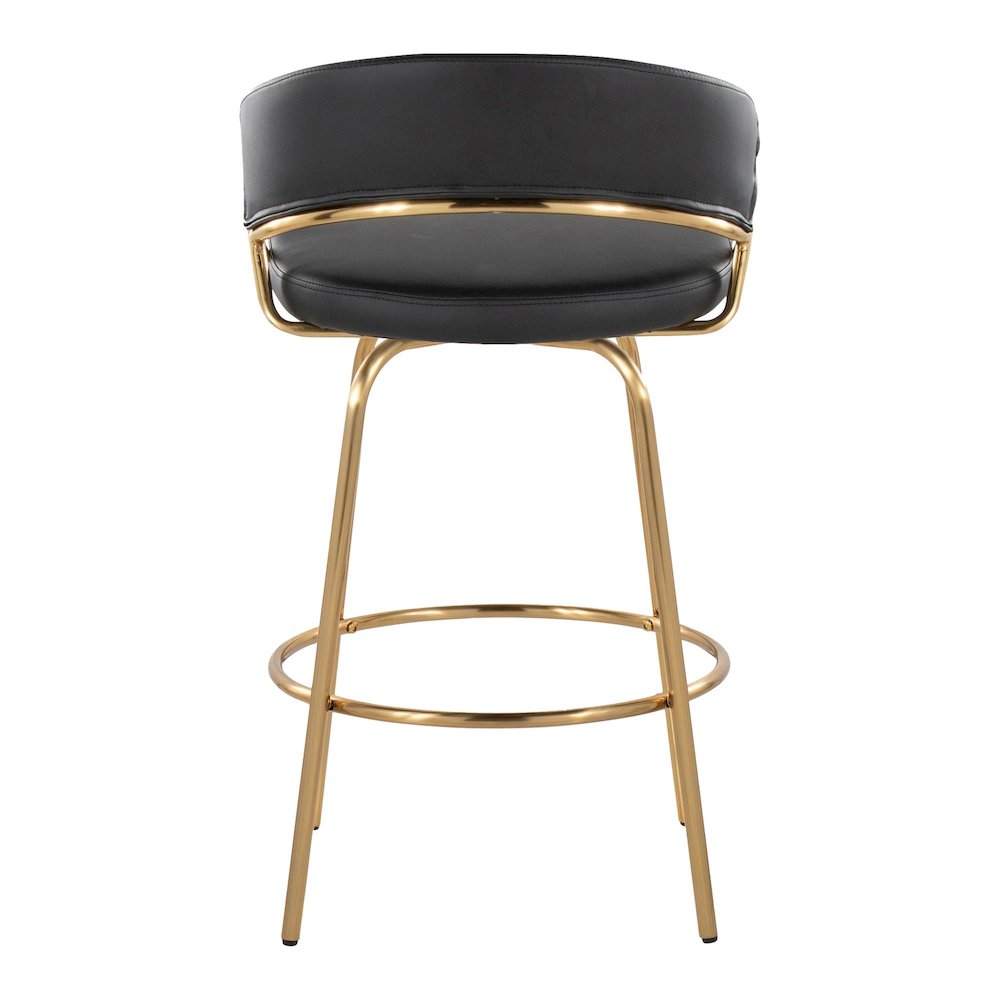Jie Fixed-Height Counter Stool - Set of 2. Picture 5
