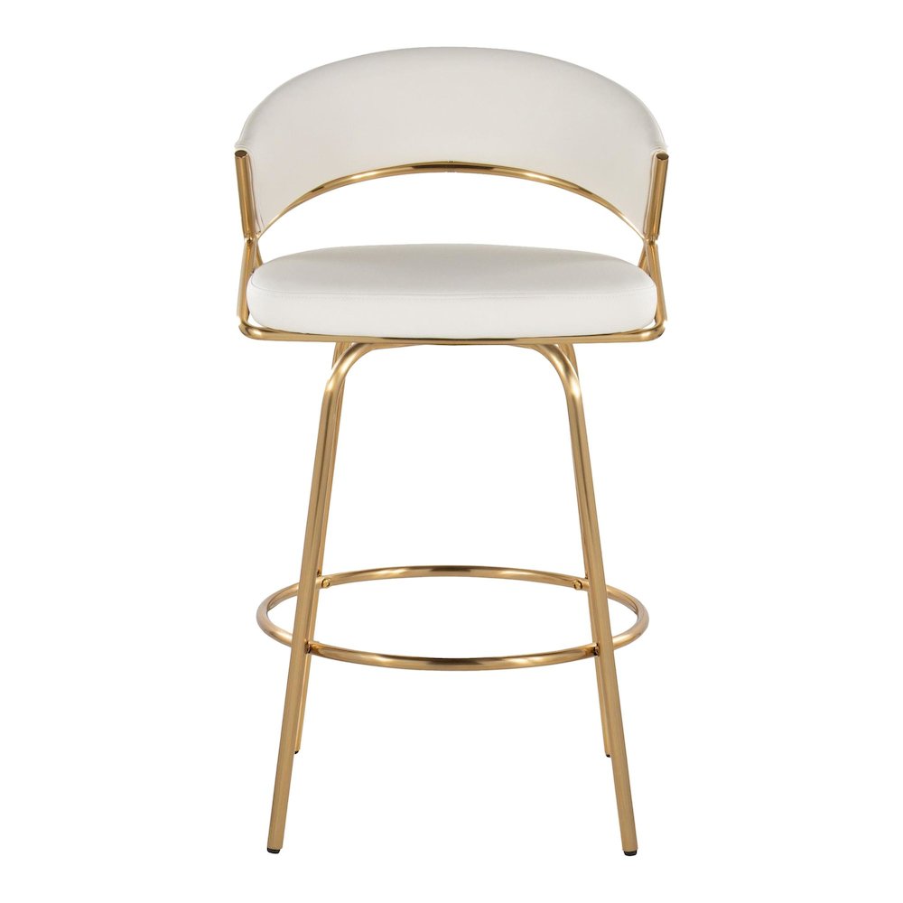 Jie Fixed-Height Counter Stool - Set of 2. Picture 6