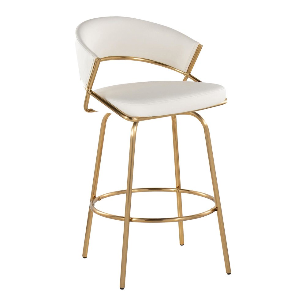 Jie Fixed-Height Counter Stool - Set of 2. Picture 2