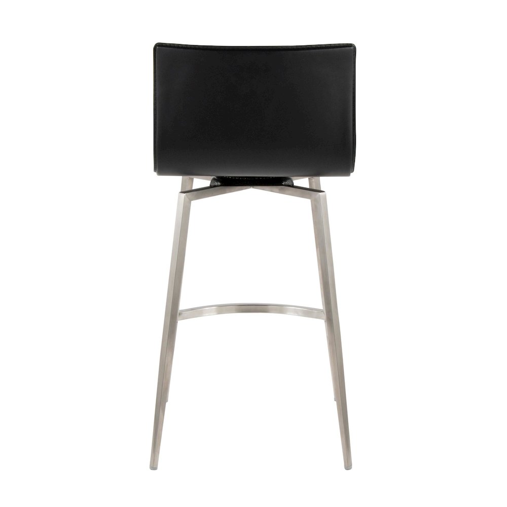 Mara Upholstered 26" Fixed-Height Counter Stool - Set of 2. Picture 5