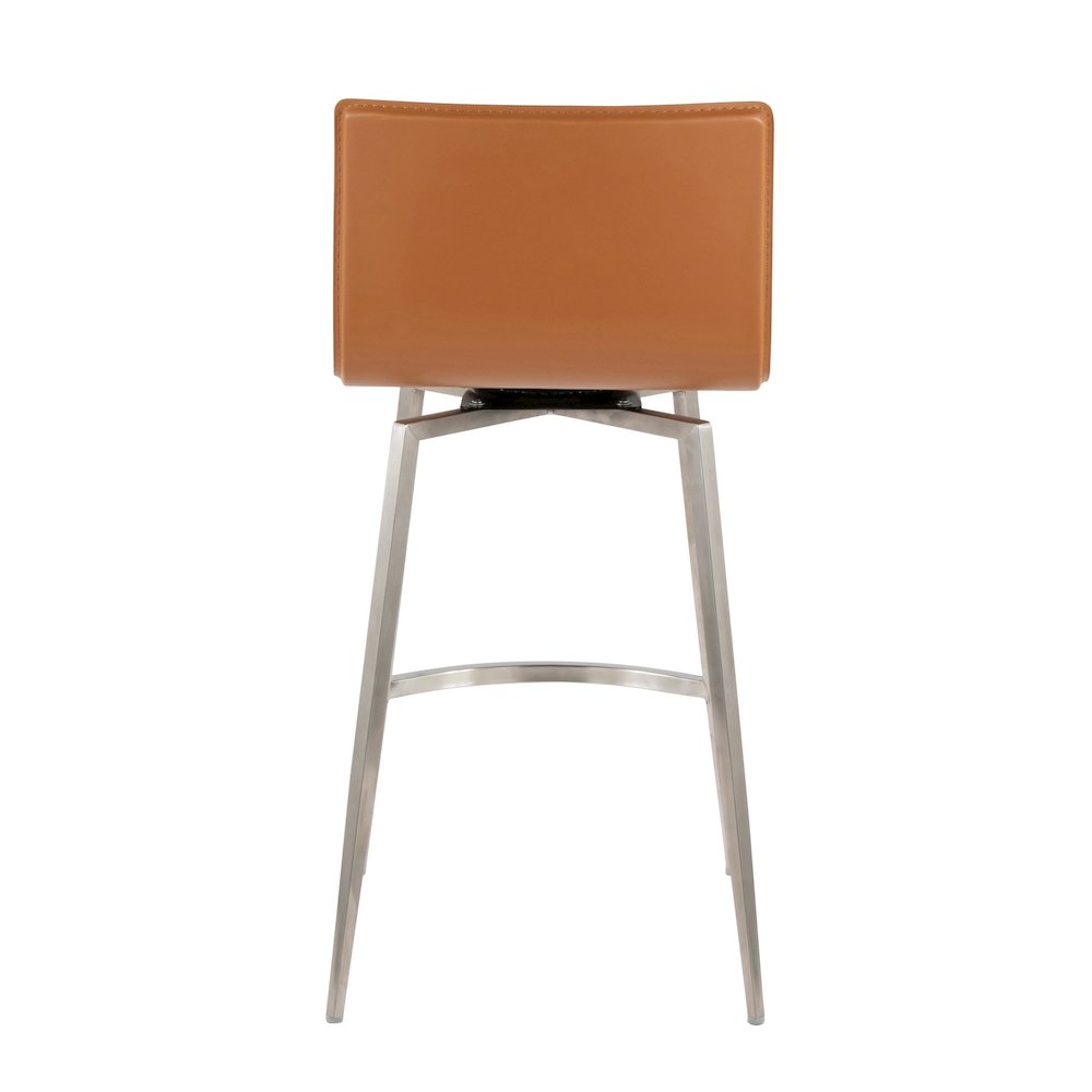 Mara Upholstered 26" Fixed-Height Counter Stool - Set of 2. Picture 5