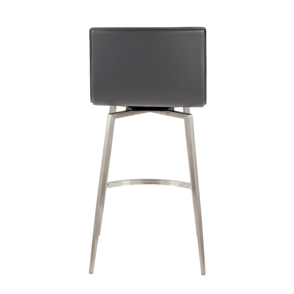 Mara Upholstered 26" Fixed-Height Counter Stool - Set of 2. Picture 5