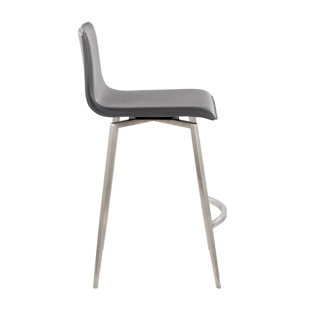Mara Upholstered 26" Fixed-Height Counter Stool - Set of 2. Picture 3
