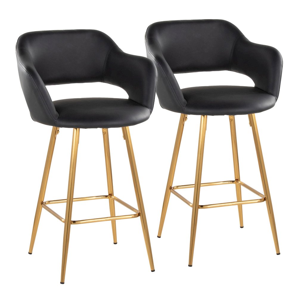 Margarite 26" Fixed-Height Counter Stool - Set of 2. Picture 1