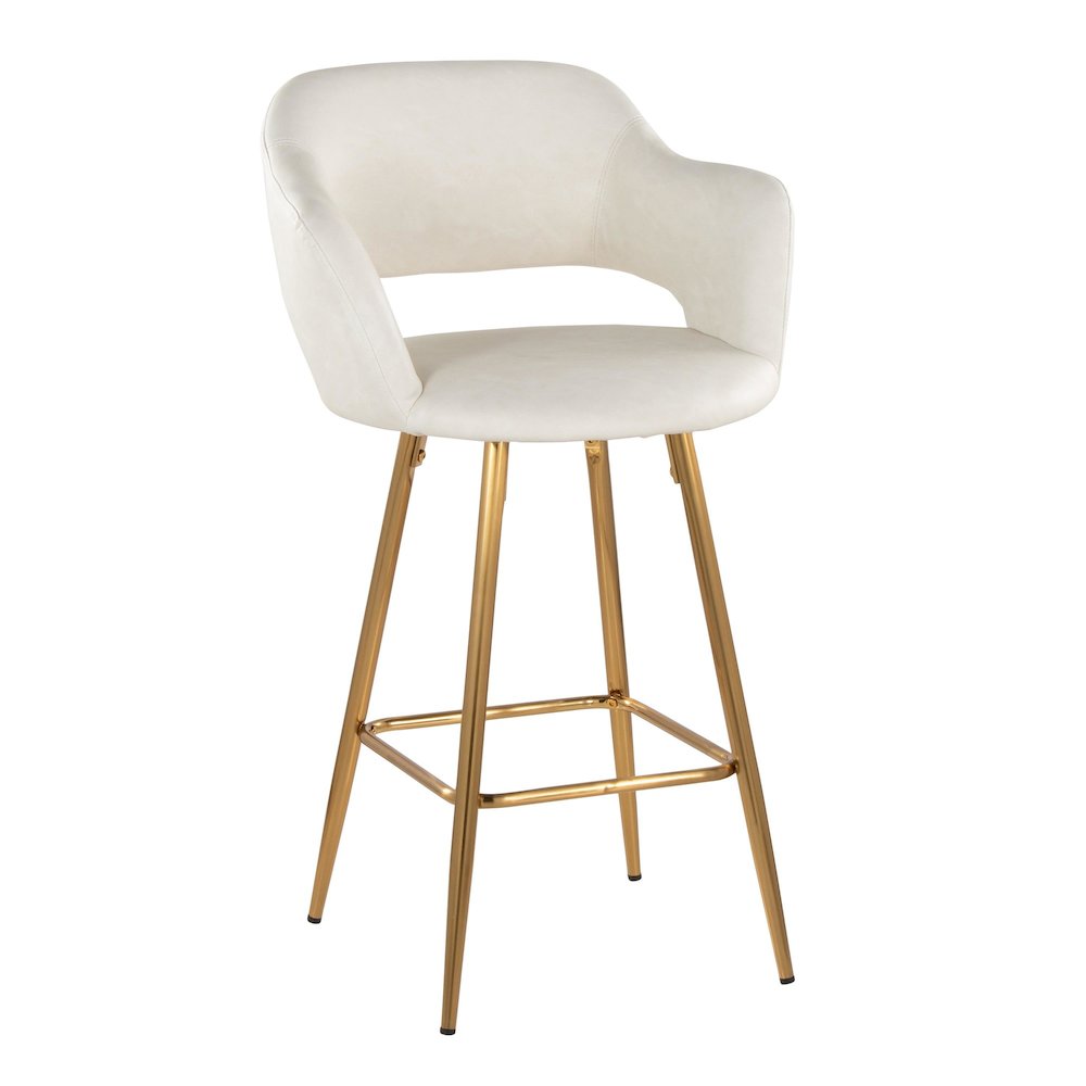 Margarite 26" Fixed-Height Counter Stool - Set of 2. Picture 2