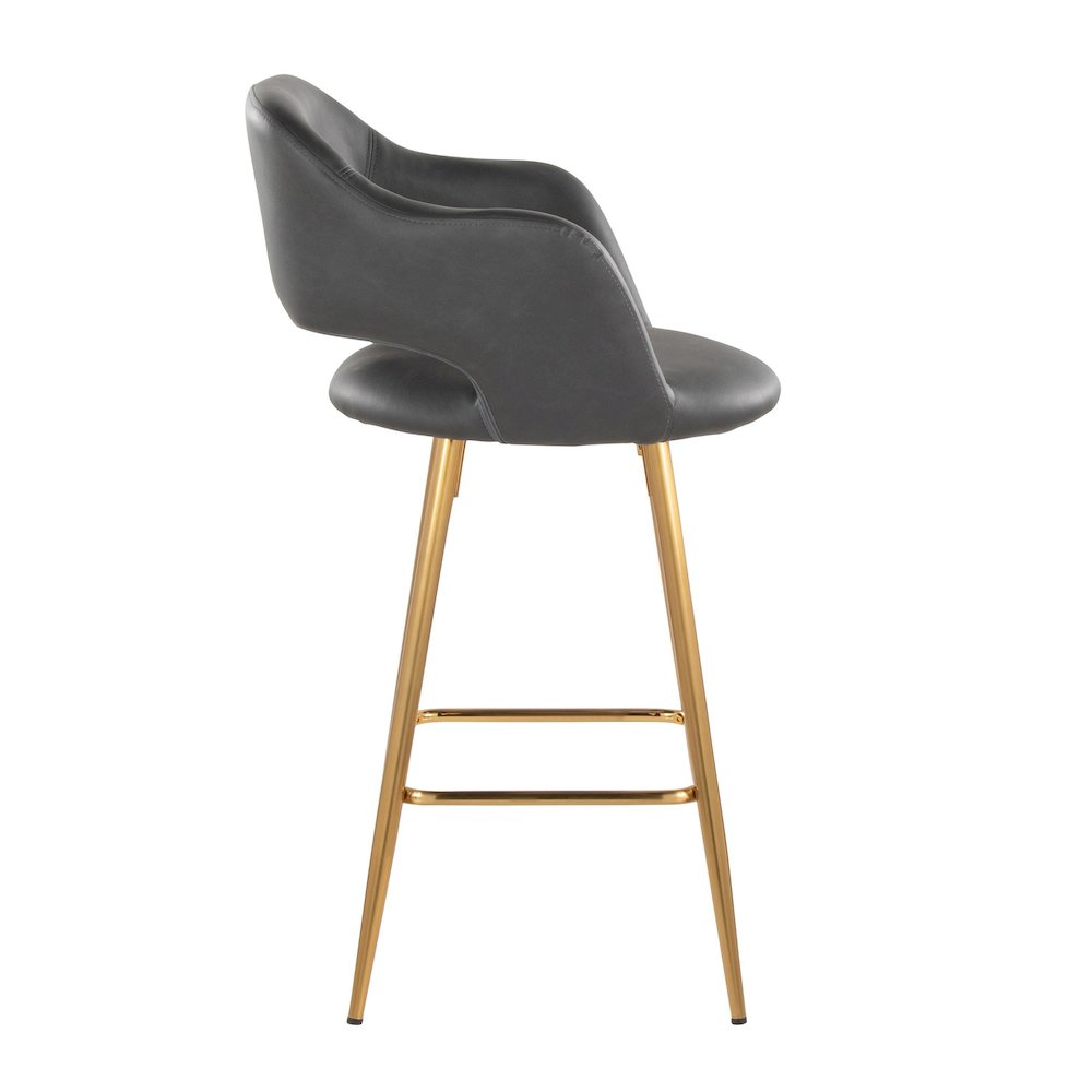 Margarite 26" Fixed-Height Counter Stool - Set of 2. Picture 3