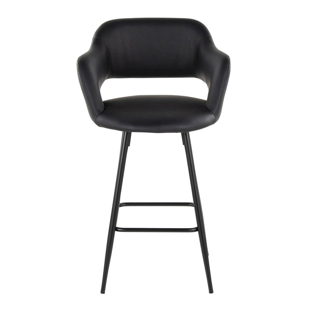 Margarite 26" Fixed-Height Counter Stool - Set of 2. Picture 6