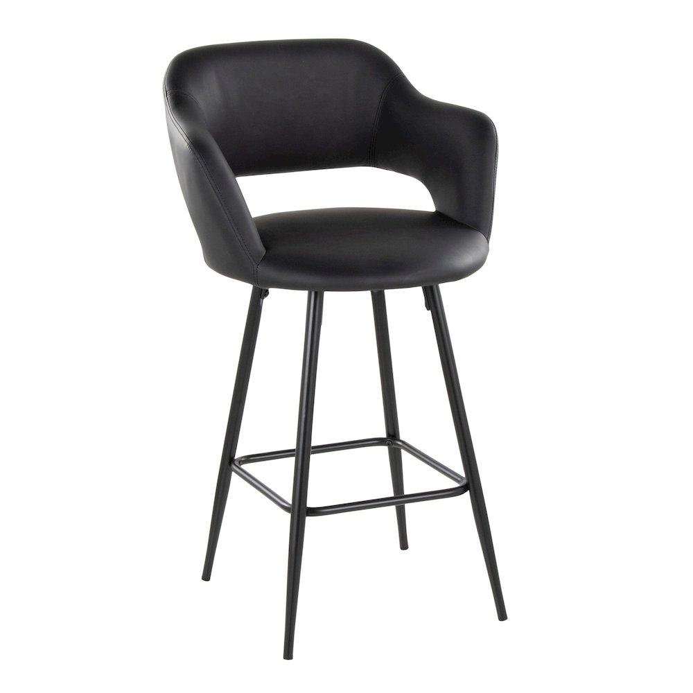 Margarite 26" Fixed-Height Counter Stool - Set of 2. Picture 2