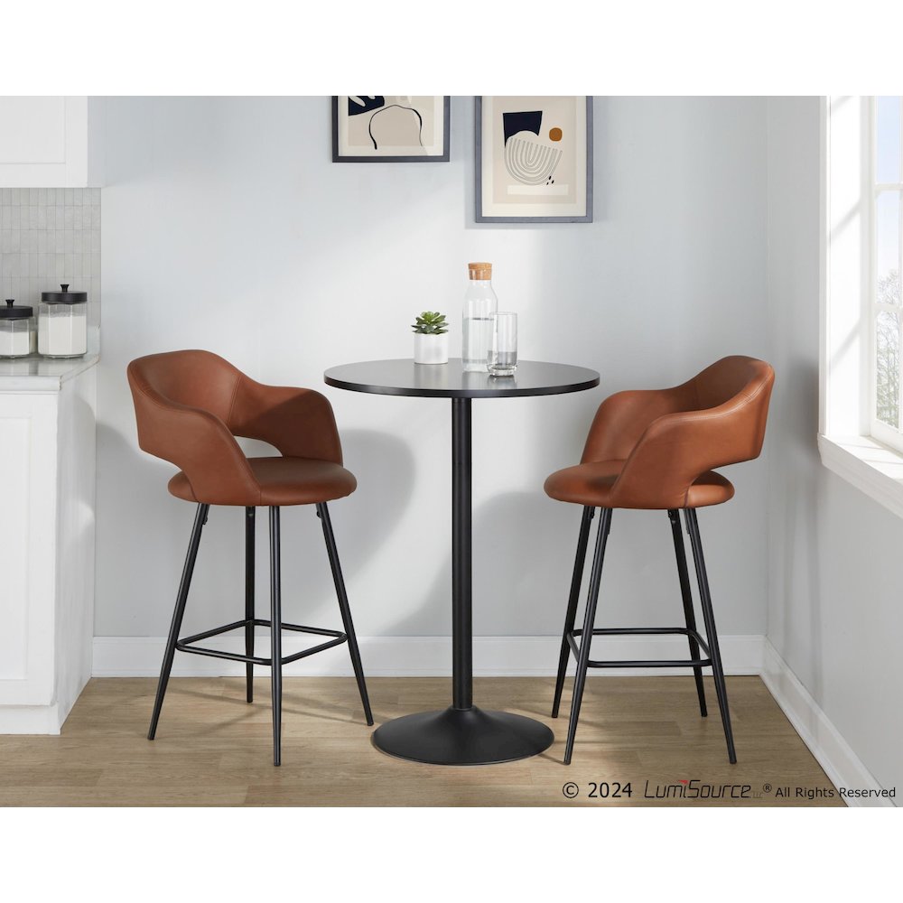Margarite 26" Fixed-Height Counter Stool - Set of 2. Picture 7