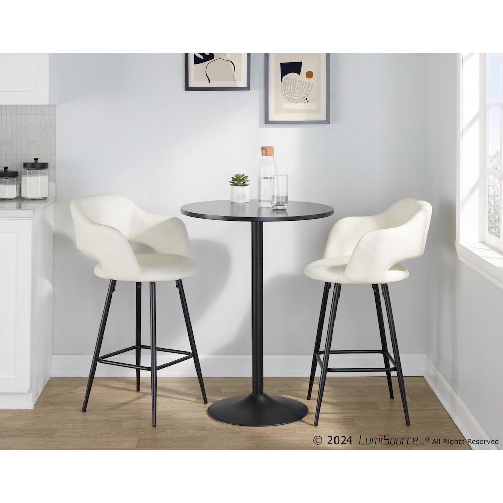 Margarite 26" Fixed-Height Counter Stool - Set of 2. Picture 7