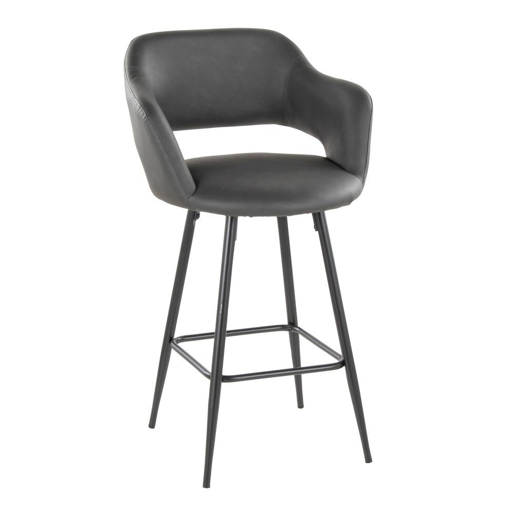 Margarite 26" Fixed-Height Counter Stool - Set of 2. Picture 2