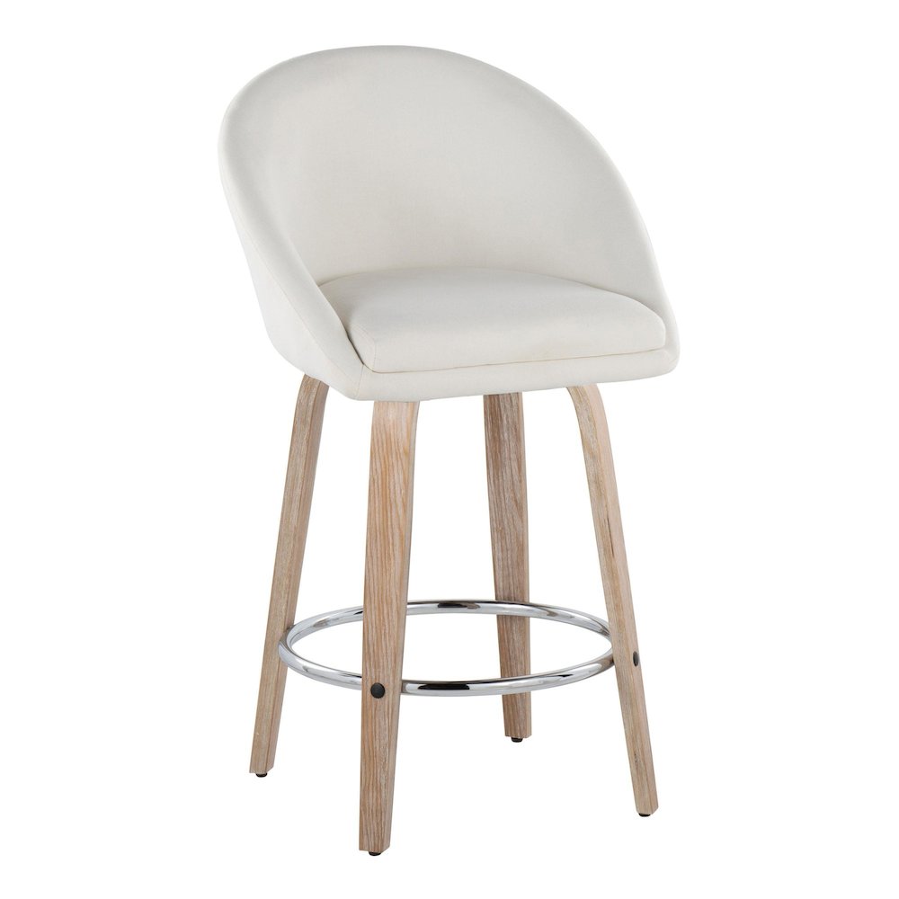 Matisse Highback 26" Fixed-Height Counter Stool - Set of 2. Picture 2