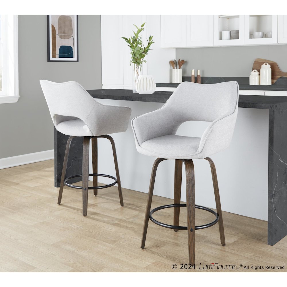 Mustang 26" Fixed-Height Counter Stool - Set of 2. Picture 8