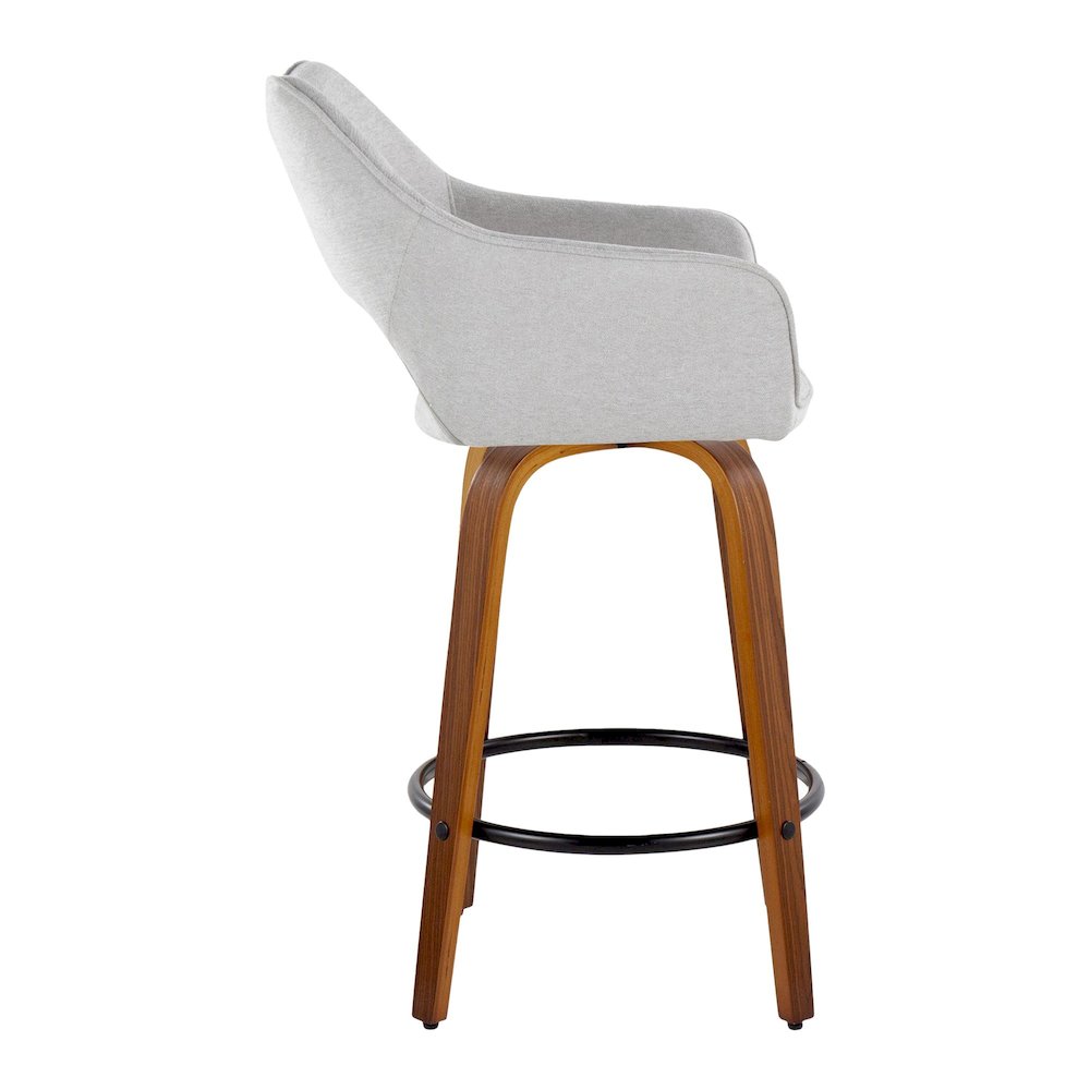 Mustang 26" Fixed-Height Counter Stool - Set of 2. Picture 3