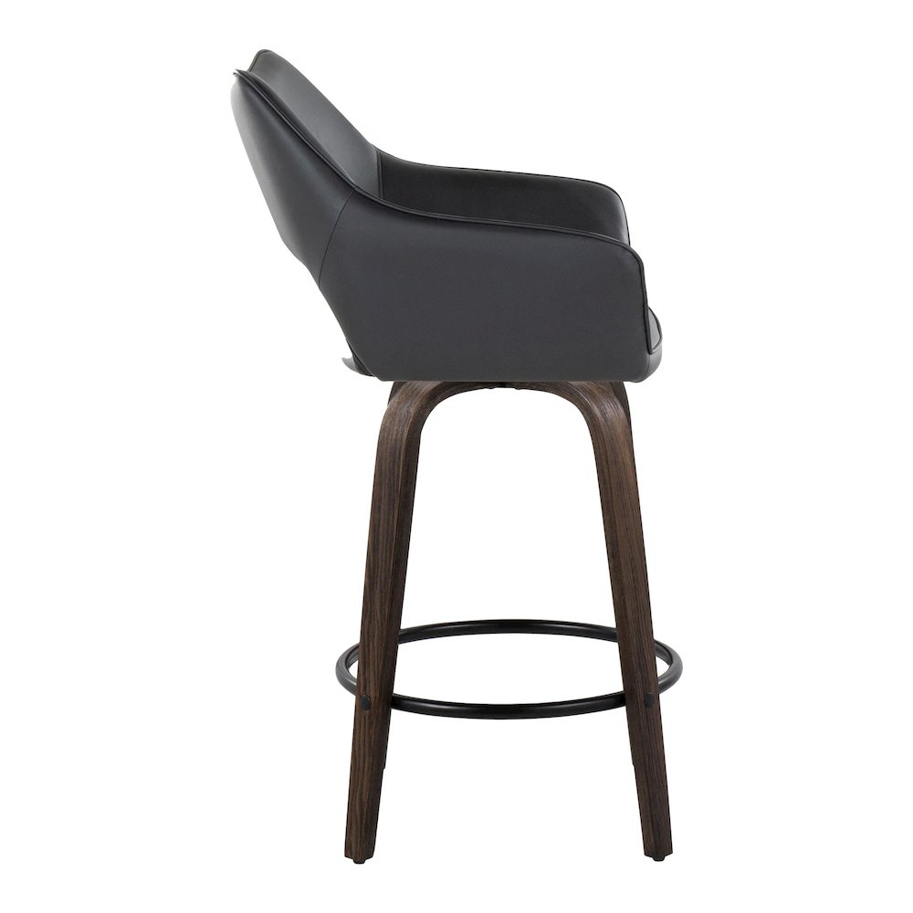 Mustang 26" Fixed-Height Counter Stool - Set of 2. Picture 3