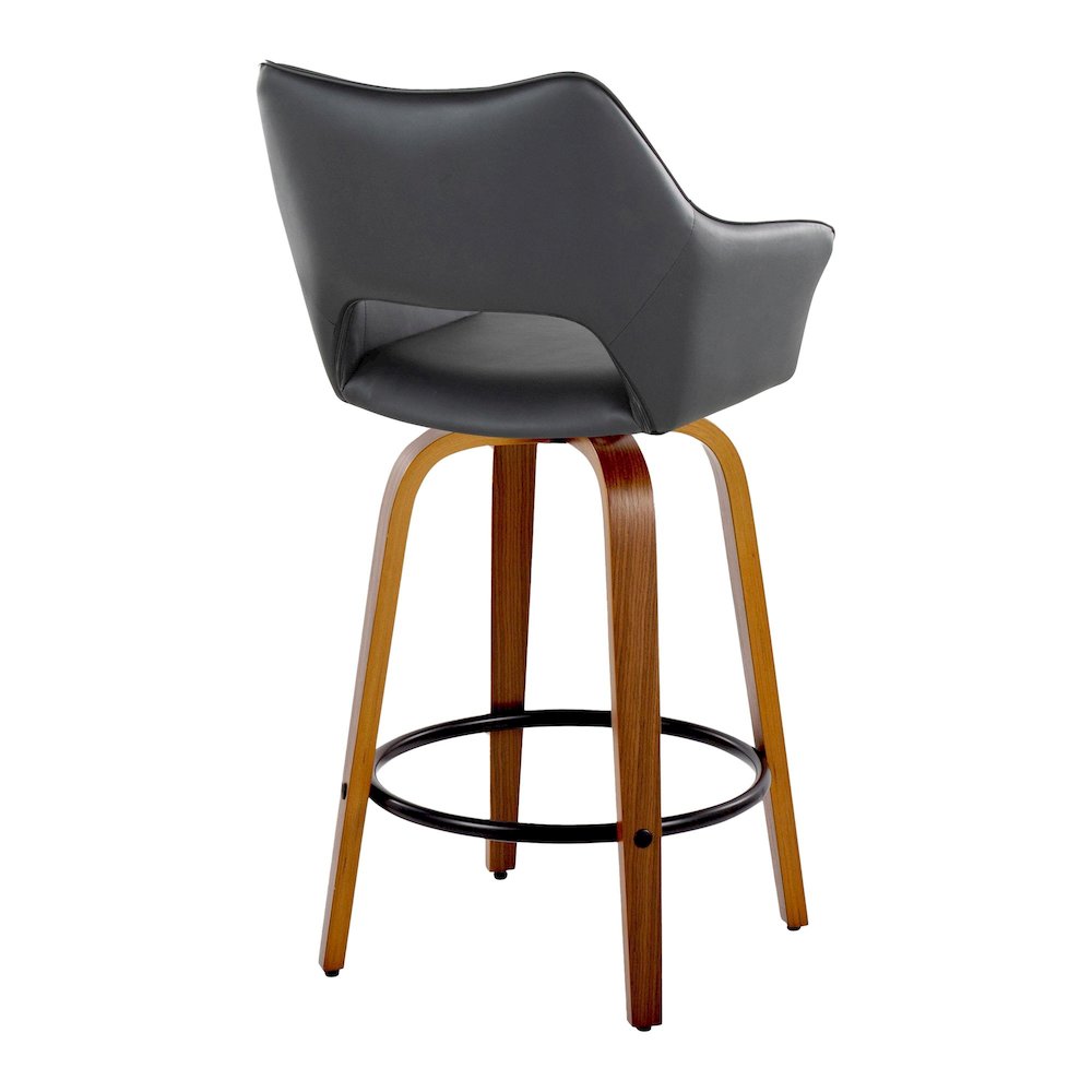 Mustang 26" Fixed-Height Counter Stool - Set of 2. Picture 4