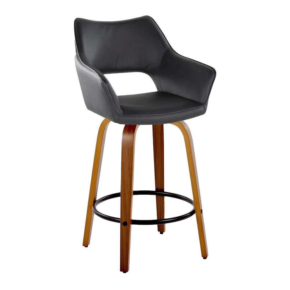 Mustang 26" Fixed-Height Counter Stool - Set of 2. Picture 2