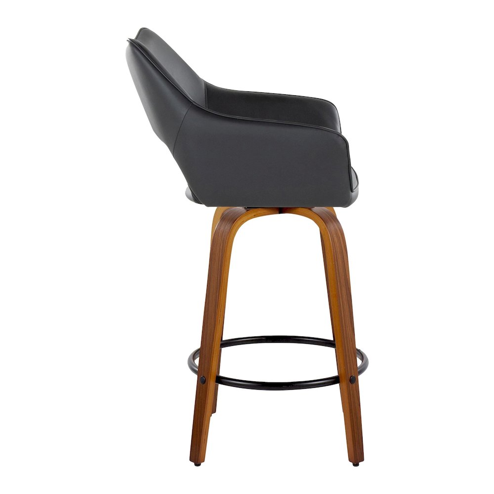 Mustang 26" Fixed-Height Counter Stool - Set of 2. Picture 3