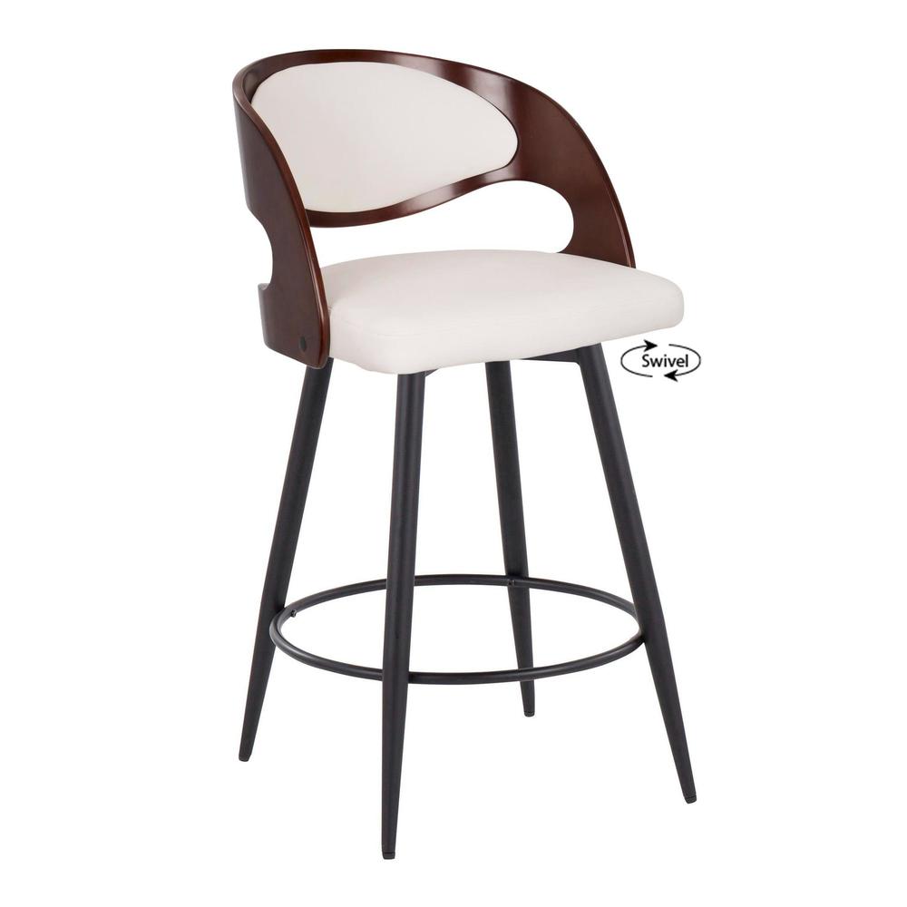 Pino 26" Fixed-Height Counter Stool - Set of 2. Picture 2