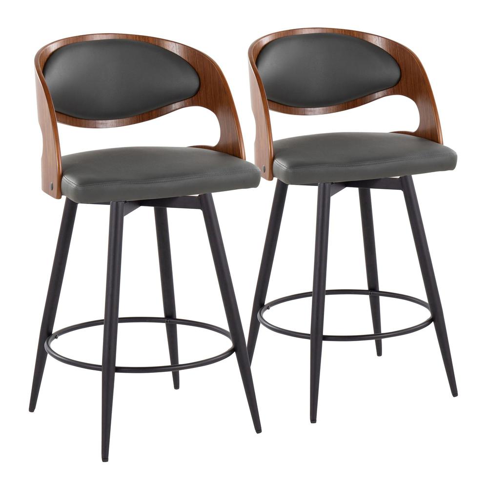 Pino 26" Fixed-Height Counter Stool - Set of 2. Picture 1
