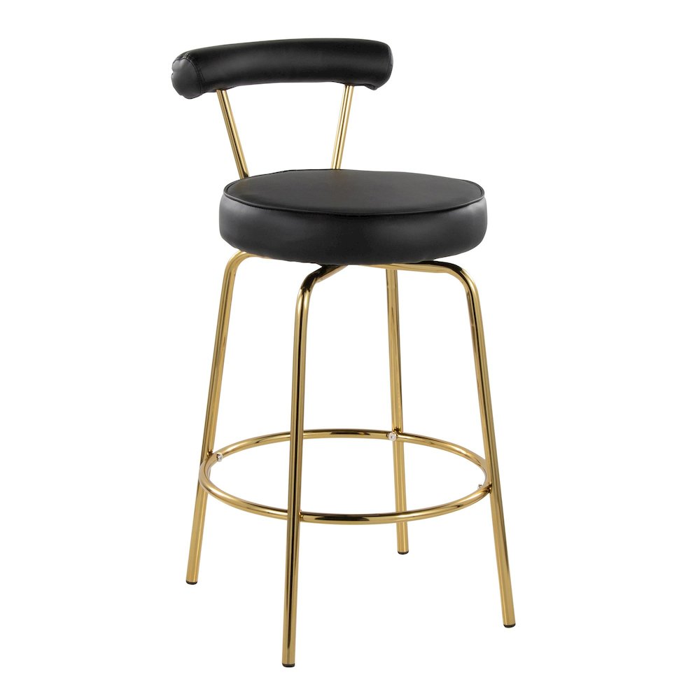 Rhonda 26" Fixed-Height Counter Stool - Set of 2. Picture 2