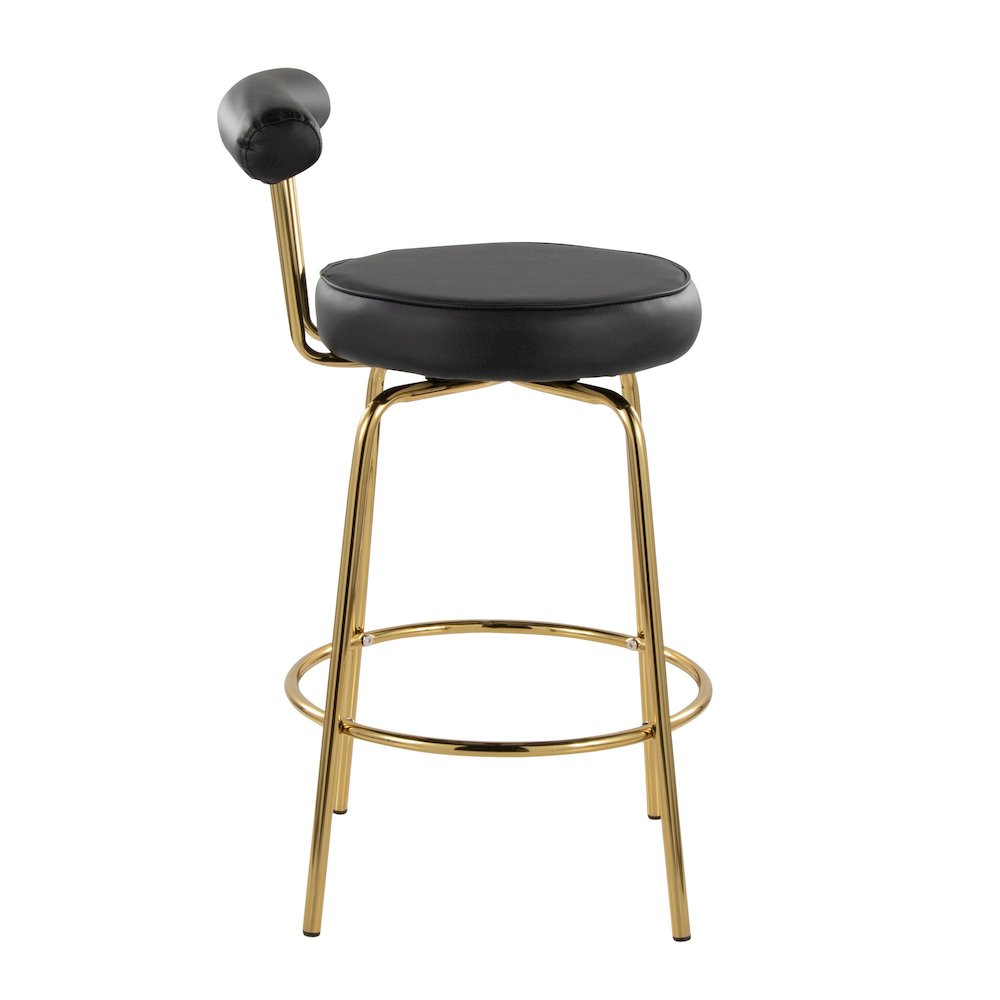 Rhonda 26" Fixed-Height Counter Stool - Set of 2. Picture 3