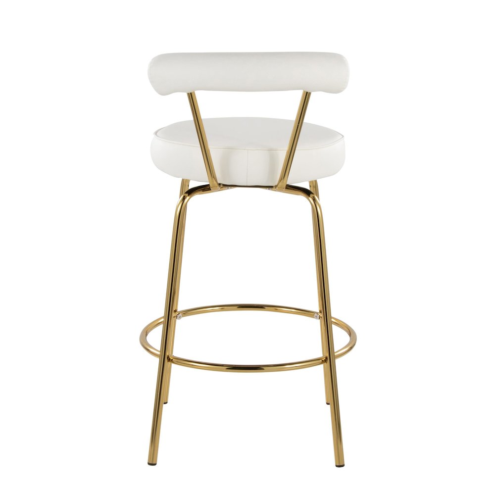 Rhonda 26" Fixed-Height Counter Stool - Set of 2. Picture 5
