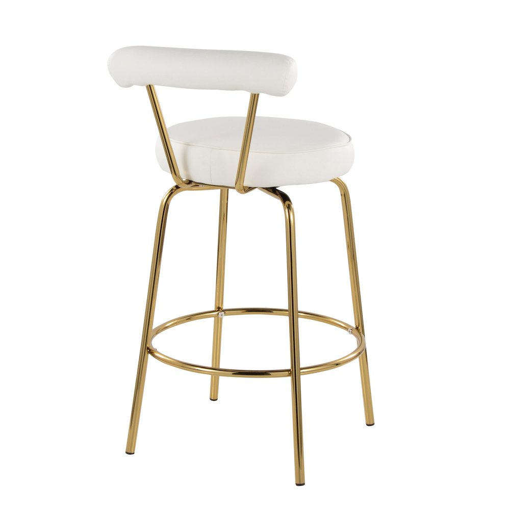 Rhonda 26" Fixed-Height Counter Stool - Set of 2. Picture 4