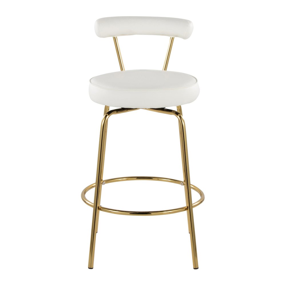 Rhonda 26" Fixed-Height Counter Stool - Set of 2. Picture 6