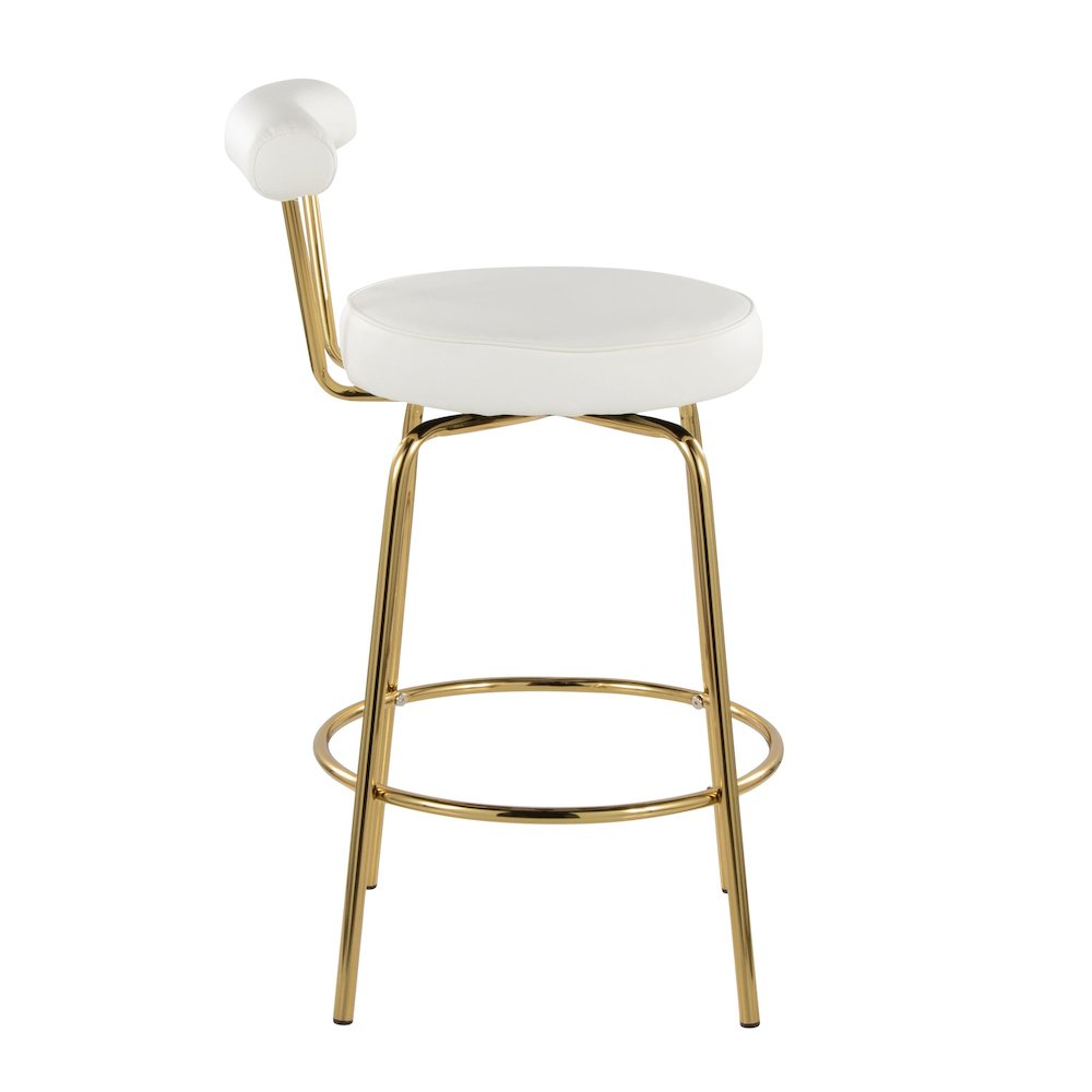 Rhonda 26" Fixed-Height Counter Stool - Set of 2. Picture 3