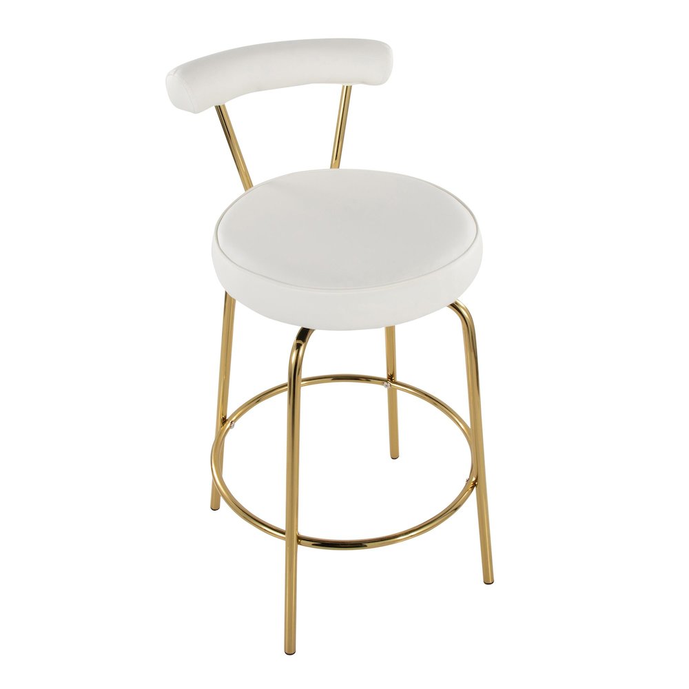 Rhonda 26" Fixed-Height Counter Stool - Set of 2. Picture 7