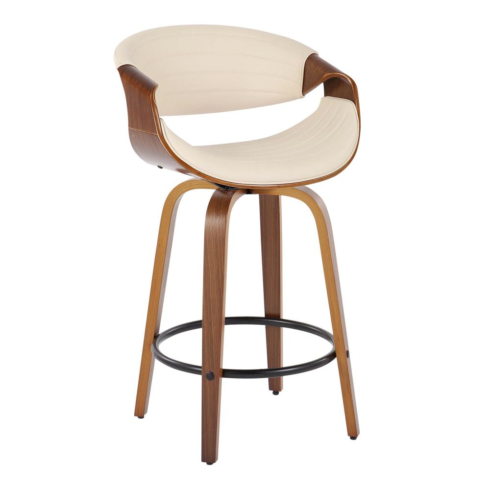 Multi Symphony 26" Fixed-Height Counter Stool - Set of 2. Picture 2