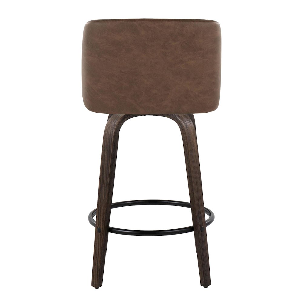 Toriano 26" Fixed-Height Counter Stool - Set of 2. Picture 5