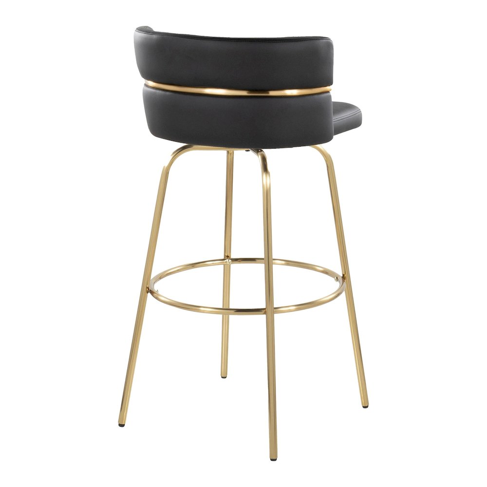 Cinch Claire 30" Fixed-Height Barstool - Set of 2. Picture 4