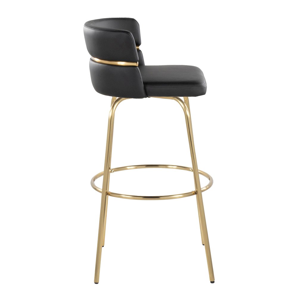 Cinch Claire 30" Fixed-Height Barstool - Set of 2. Picture 3