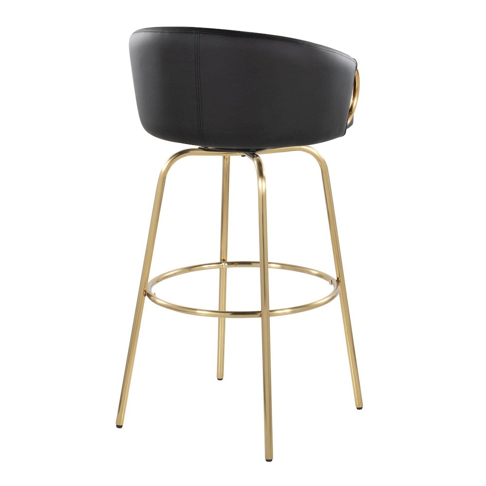 Claire 30" Fixed-Height Barstool - Set of 2. Picture 4