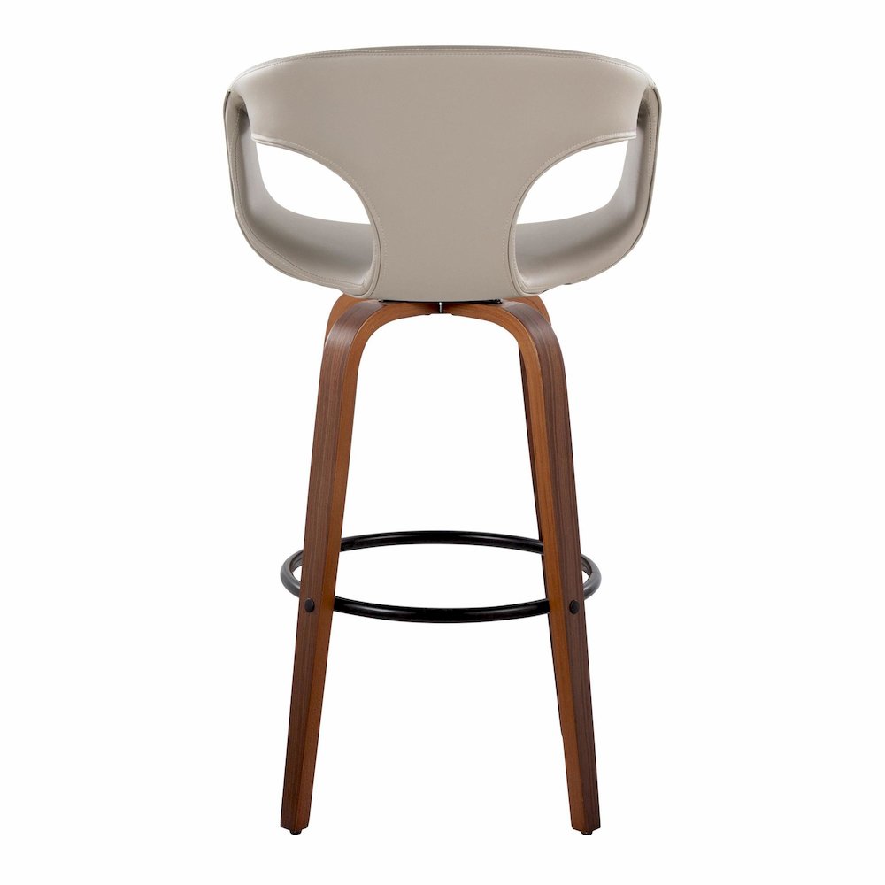 Curva 30" Fixed-Height Barstool - Set of 2. Picture 5