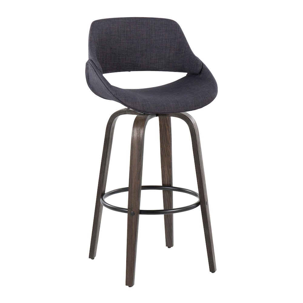 Fabrico 30" Fixed-Height Barstool - Set of 2. Picture 2