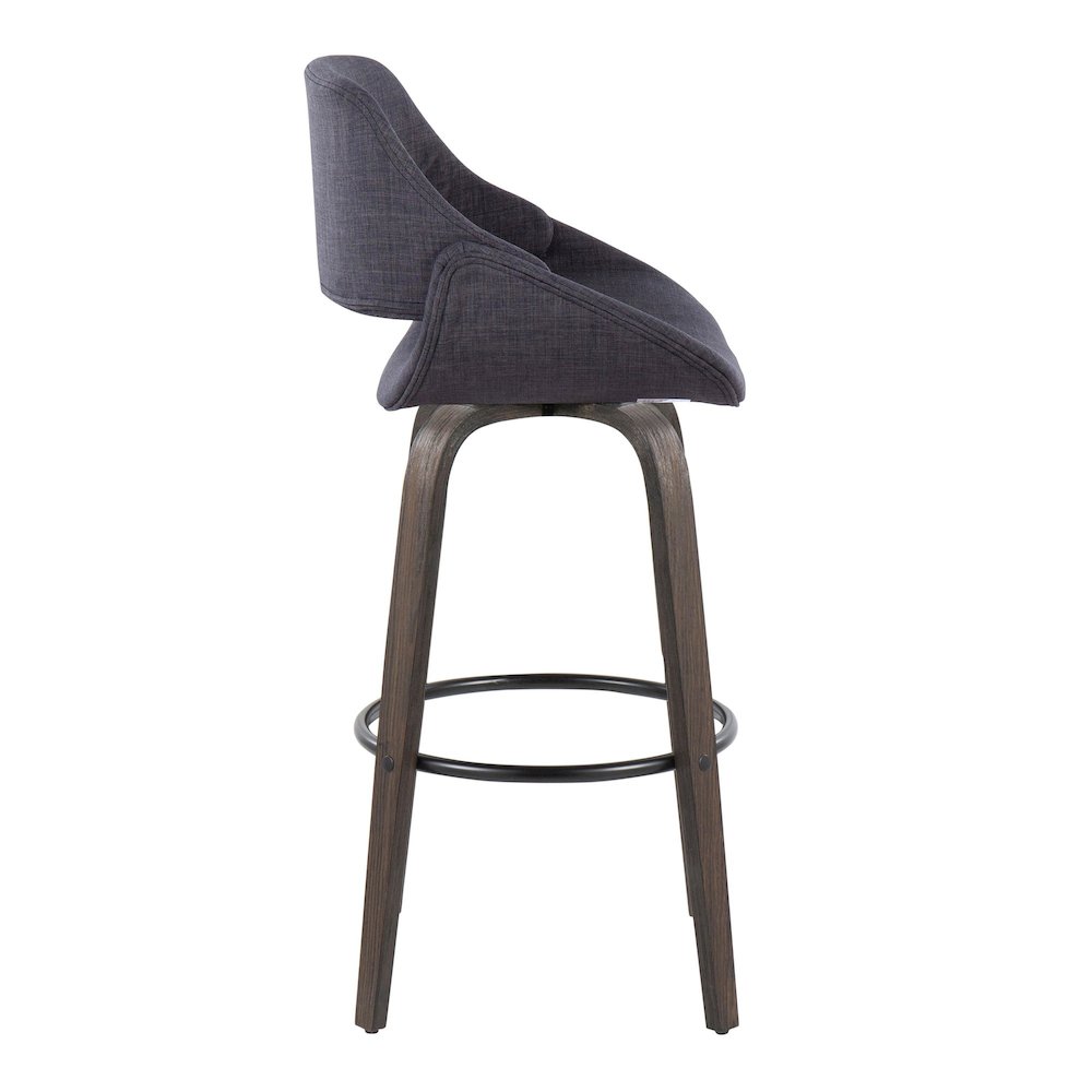 Fabrico 30" Fixed-Height Barstool - Set of 2. Picture 3