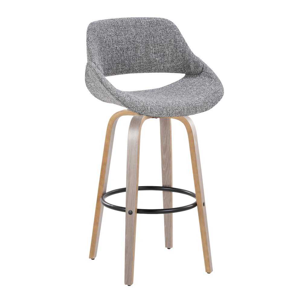 Fabrico 30" Fixed-Height Barstool - Set of 2. Picture 2