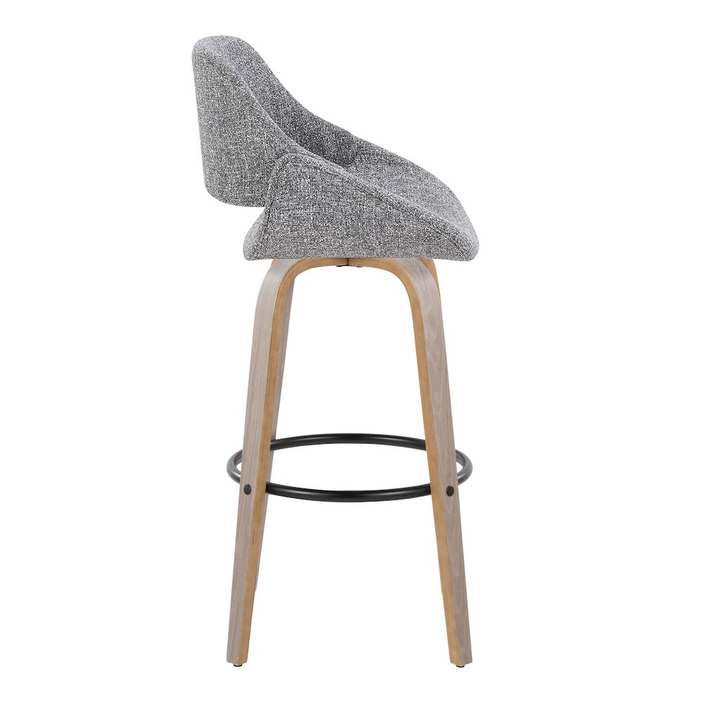 Fabrico 30" Fixed-Height Barstool - Set of 2. Picture 3