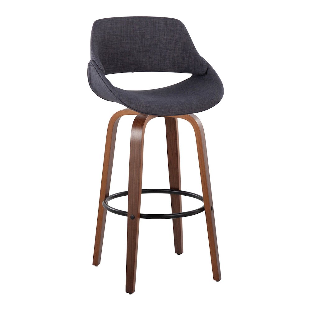 Fabrico 30" Fixed-Height Barstool - Set of 2. Picture 2