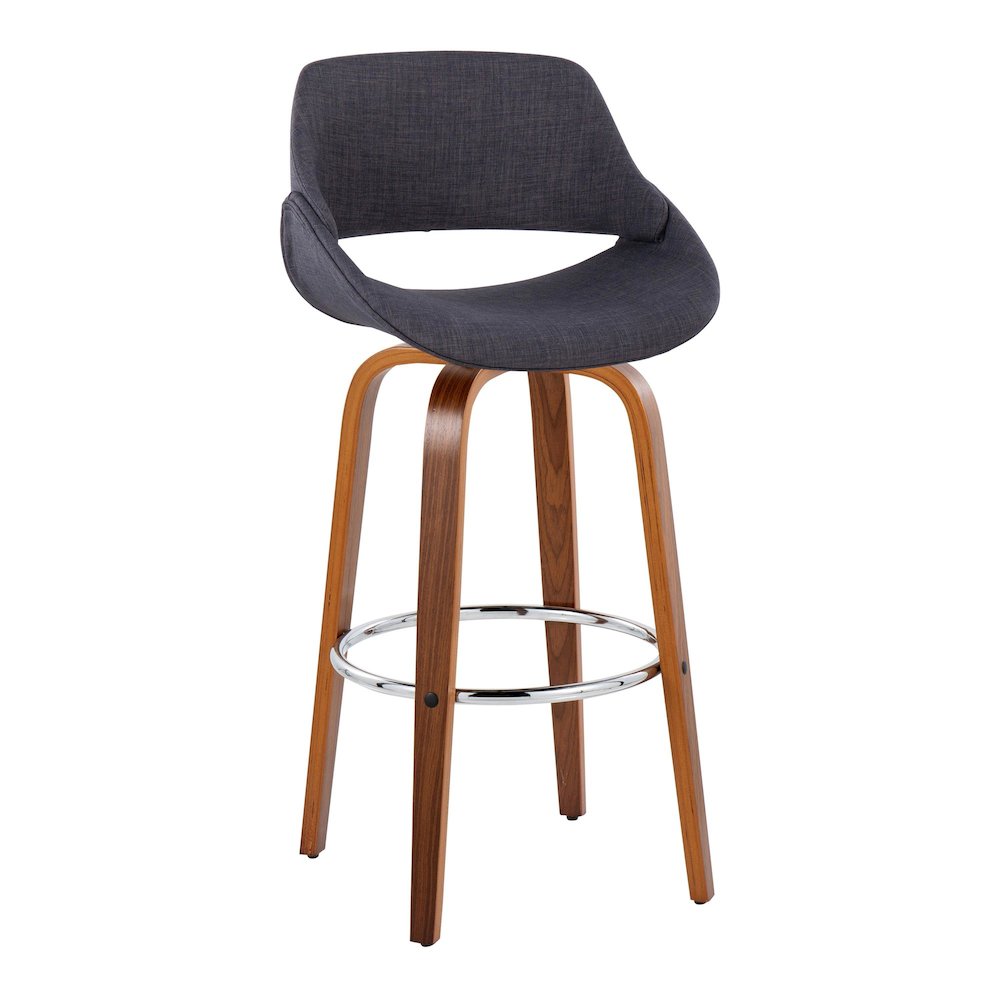 Fabrico 30" Fixed-Height Barstool - Set of 2. Picture 2