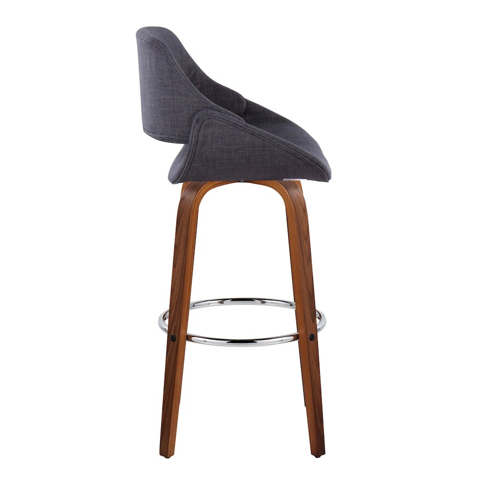 Fabrico 30" Fixed-Height Barstool - Set of 2. Picture 3