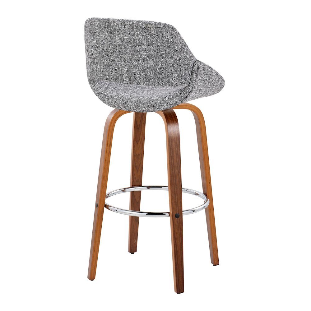 Fabrico 30" Fixed-Height Barstool - Set of 2. Picture 4