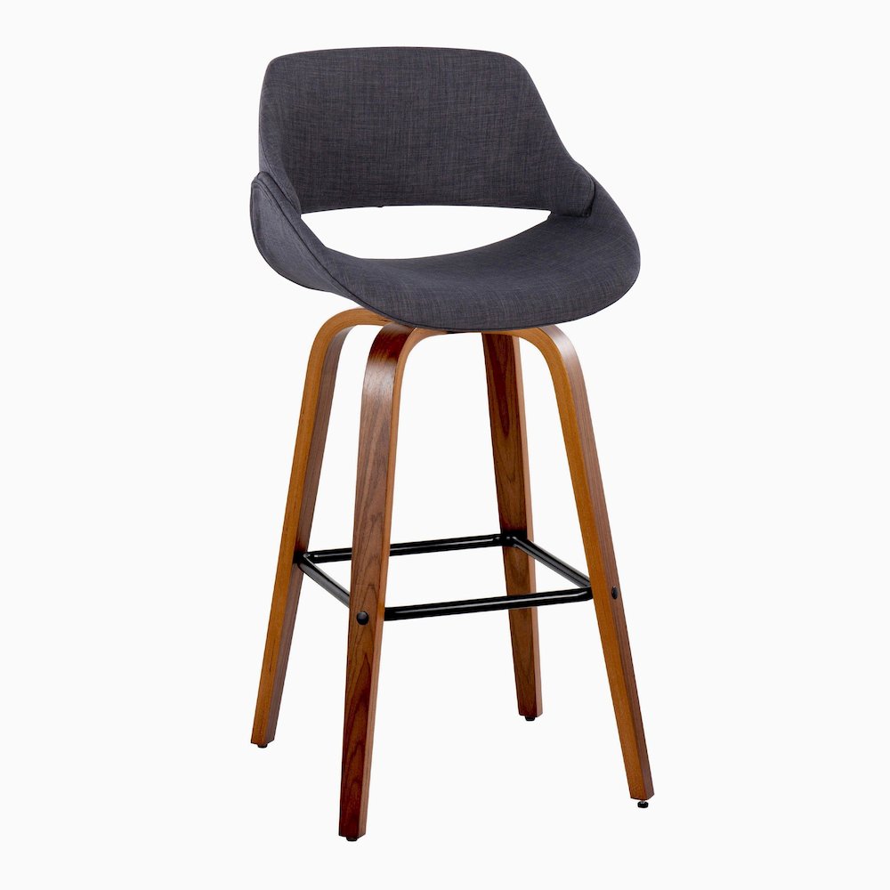 Fabrico 30" Fixed-Height Barstool - Set of 2. Picture 2