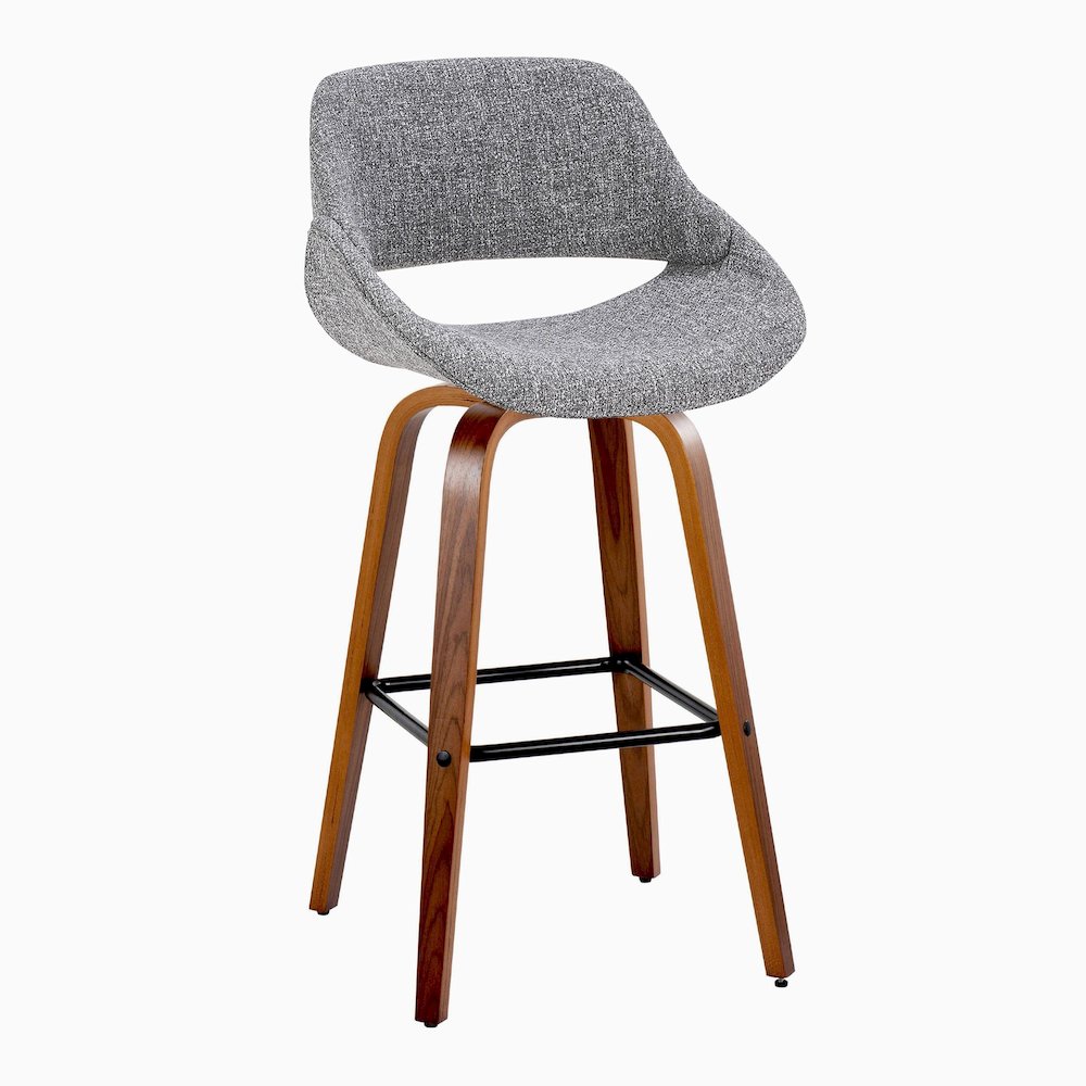 Fabrico 30" Fixed-Height Barstool - Set of 2. Picture 2