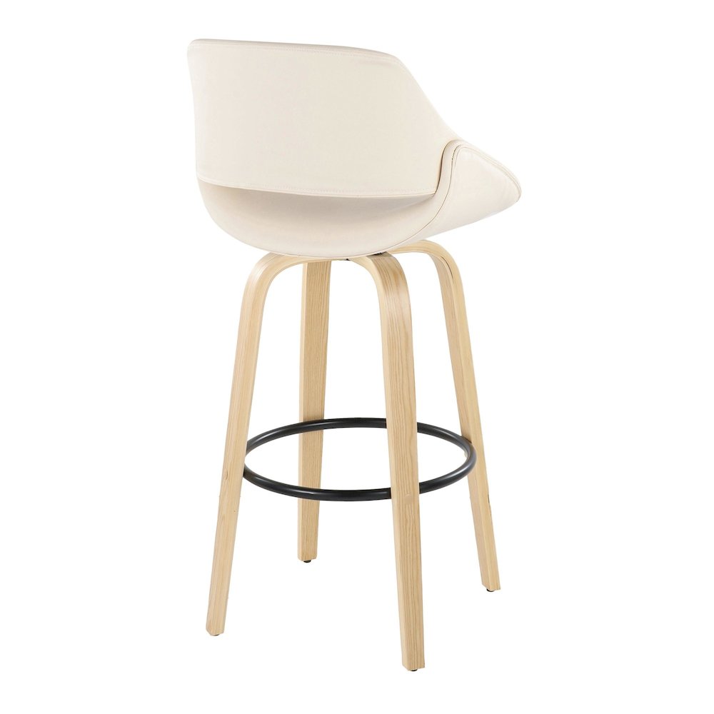 Fabrico 30" Fixed-Height Barstool - Set of 2. Picture 4