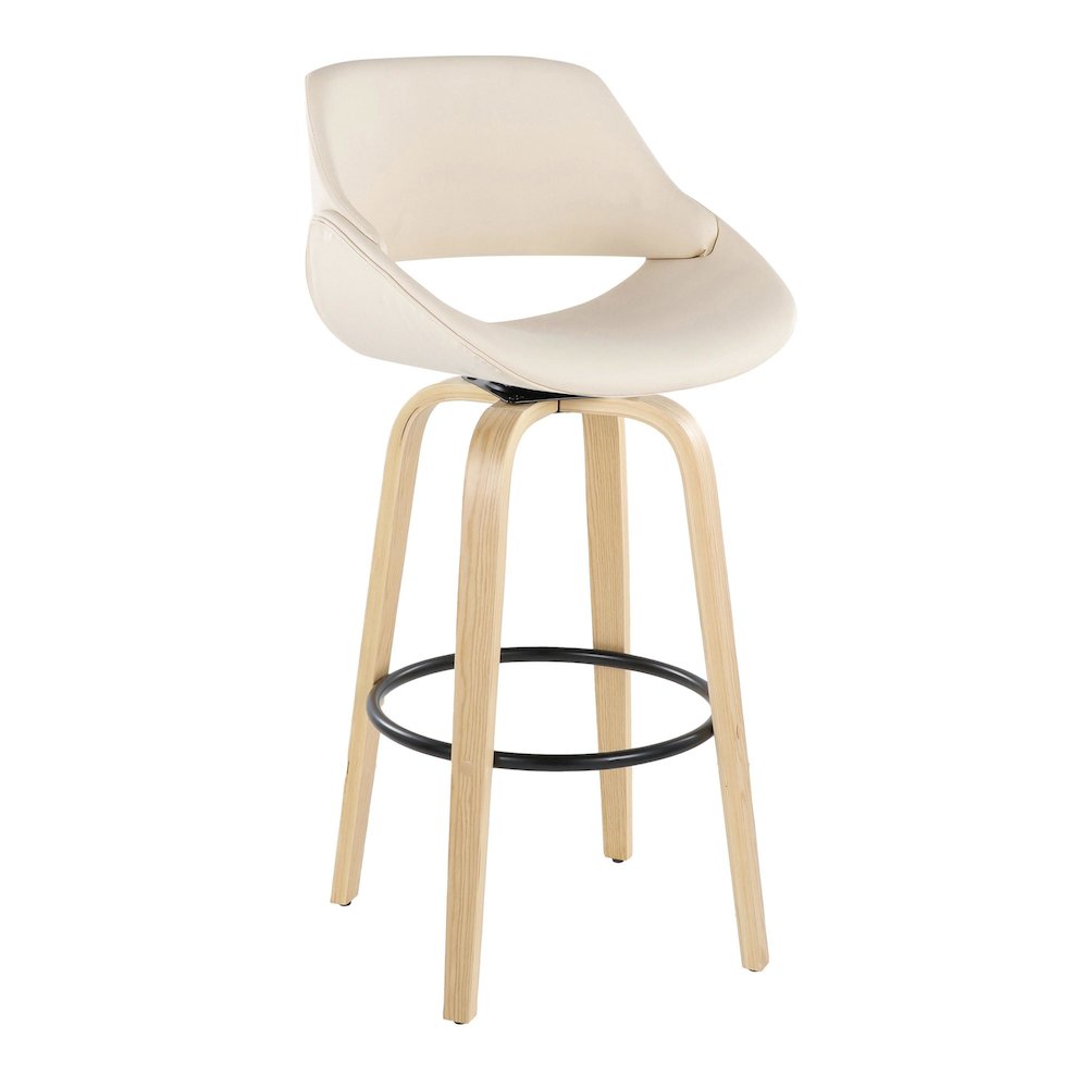 Fabrico 30" Fixed-Height Barstool - Set of 2. Picture 2