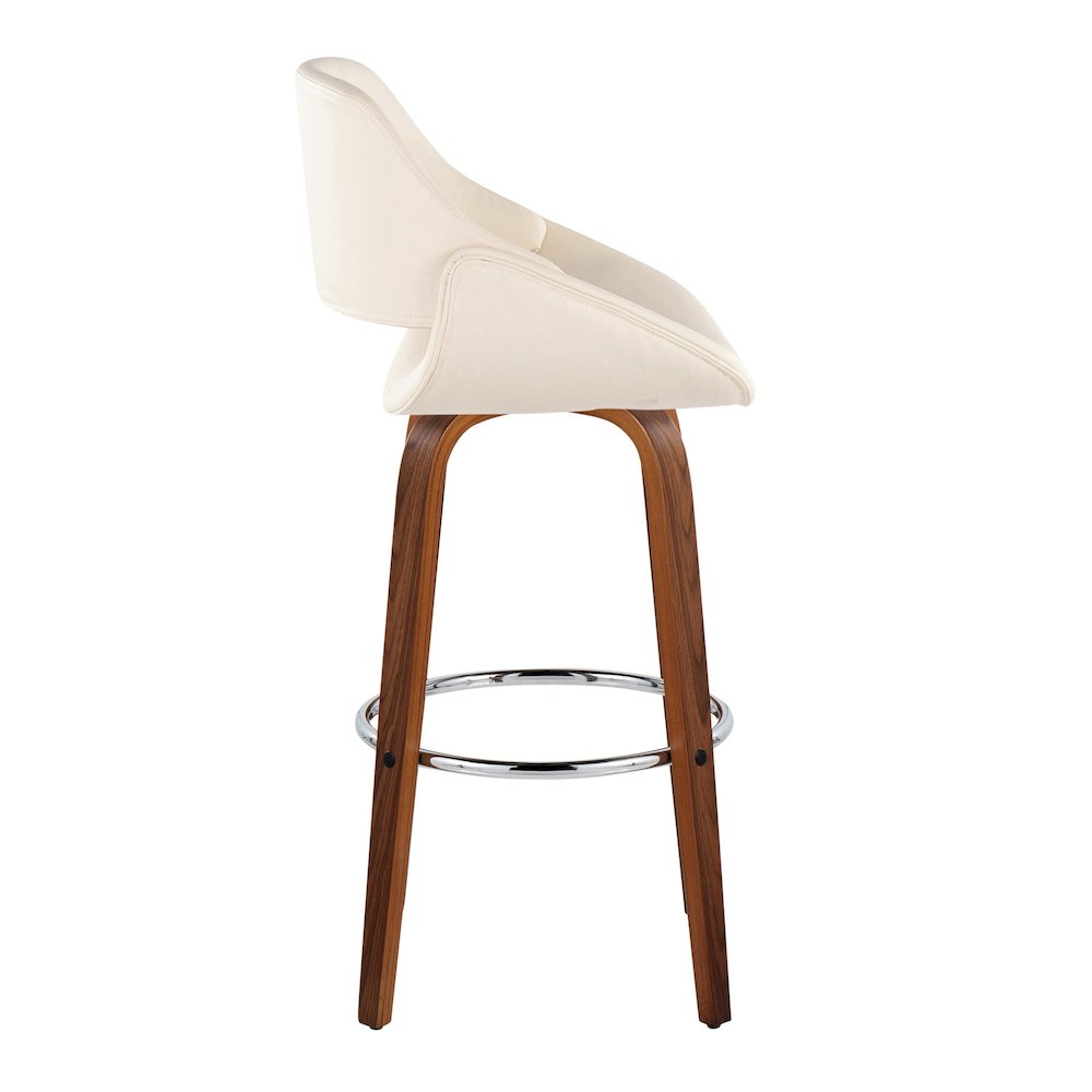Fabrico 30" Fixed-Height Barstool - Set of 2. Picture 3